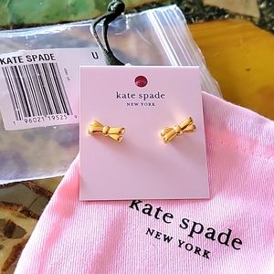 Kate spade double bow earring